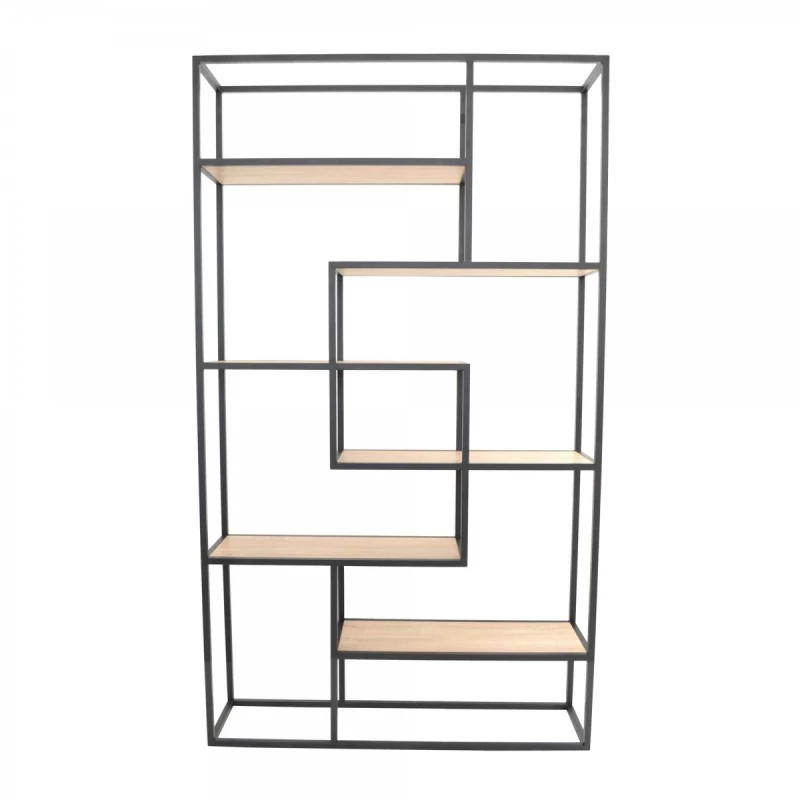 Raft DP RAFT ATHENA 2, PAL melaminat,  Negru,  Stejar laptos, 210 x 120