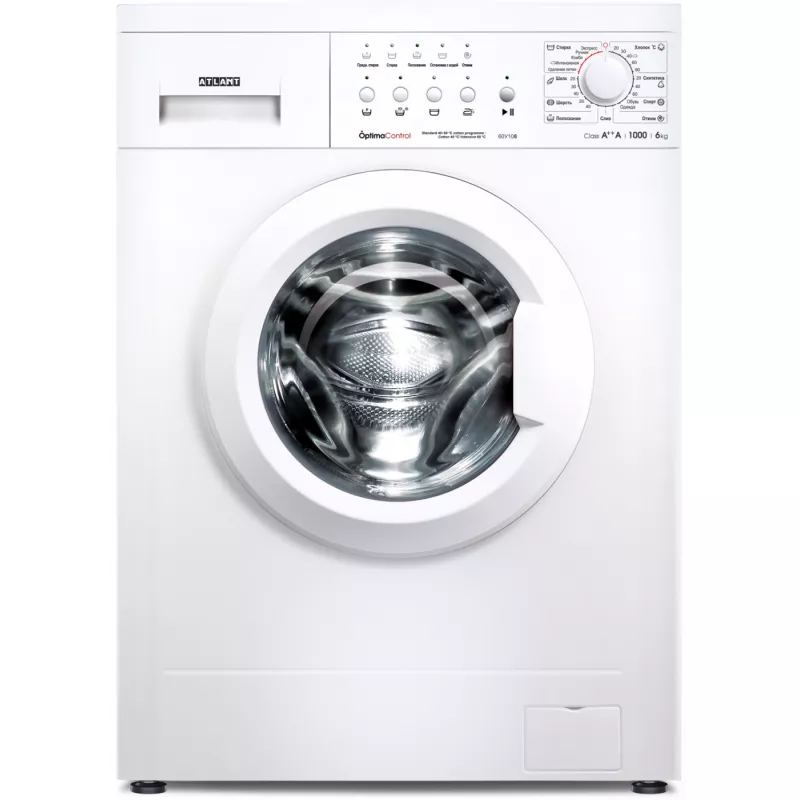 Masina de spalat rufe ATLANT СМА 60У108-00, Ingusta,  6 kg,  1000 RPM ,  23 programe,  Alb, A++