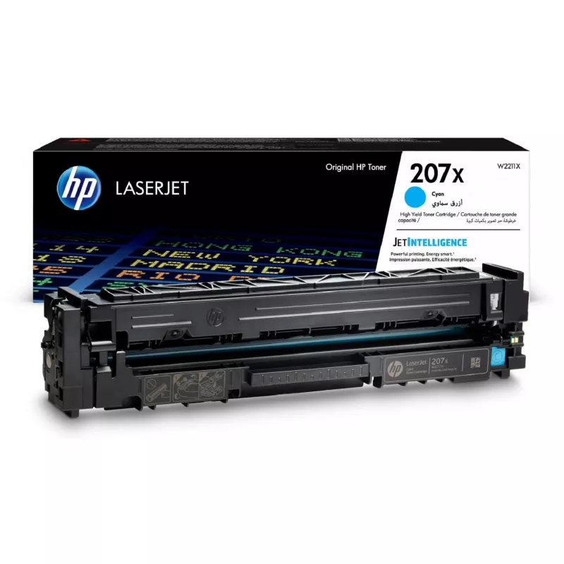 Картридж лазерный HP 207X Cyan LaserJet Toner