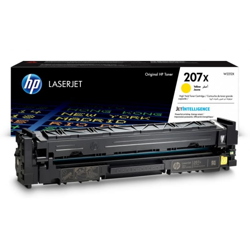 Cartus laser HP 207X Yellow LaserJet Toner