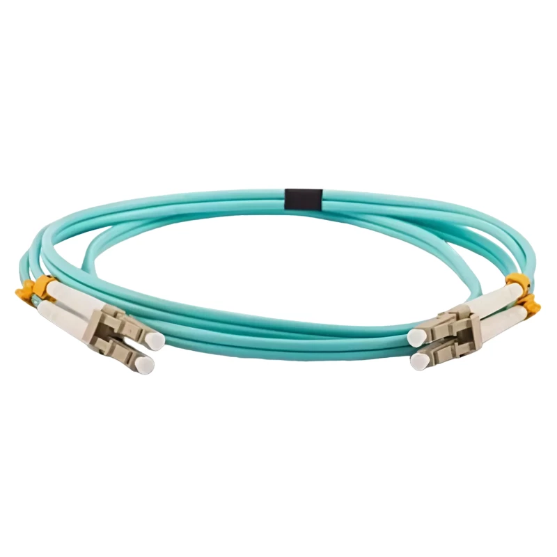 Patchcord APC MULTIMODE OM4,  LC-LC DUPLEX,  3M, Fiber optic