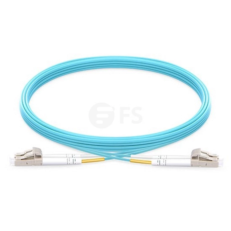 Patchcord APC Multimode OM4,  LC-LC Duplex, 10M, Fiber optic