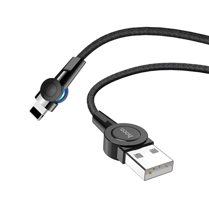 Кабель Hoco HOCO S8 Magnetic charging cable for Lightning Black