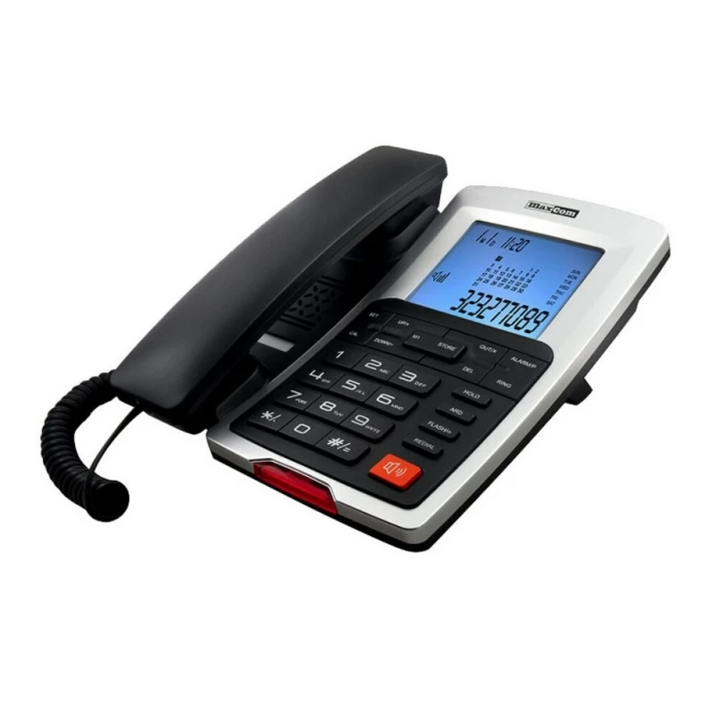 Telefon stationar Maxcom Maxcom KXT709 CLIP GRAPHITE SILVER