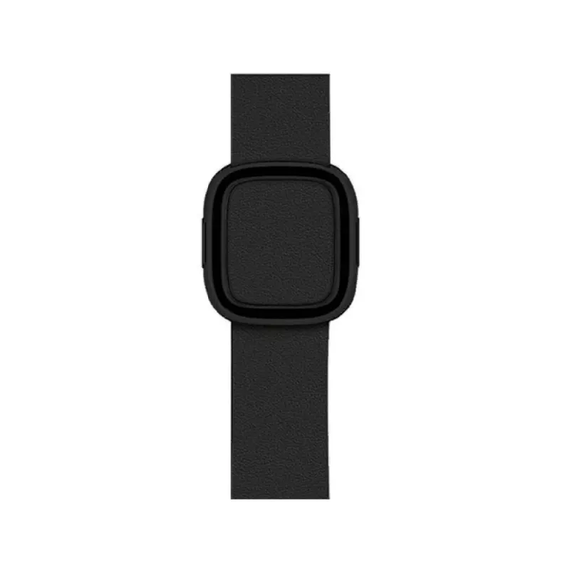 Bratara pentru ceas VPG TETHYS SERIES REAL LEATHER IWATCH STRAP BLACK  40MM