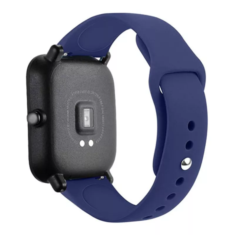 Ремешок браслет для часов Xiaomi STRAP AMAZFIT 20MM РЕМЕШОК NAVY BLUE