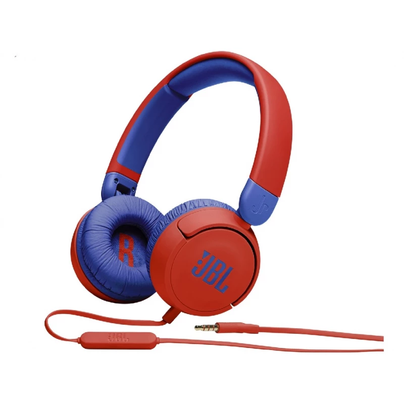 Casti cu fir si microfon JBL JR310 KIDS ON-EAR RED