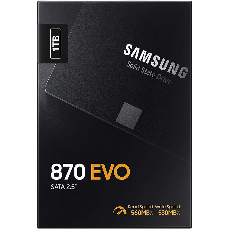 SSD Samsung 870 EVO MZ-77E1T0BW, 2.5 1.0TB, V-NAND 3bit MLC