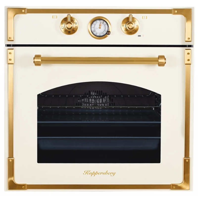 Cuptor electric incorporabil KUPPERSBERG RC 699 C, 56 l,   Grill,  Timer,  9 moduri,  Curatare catalitica,  56 l,  Crema, A