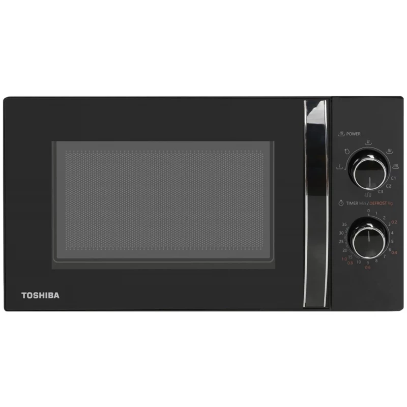 Cuptor cu microunde TOSHIBA MW-MG20PBK, 20 l,  800 W,  6 trepte, putere,  Grill,  Negru