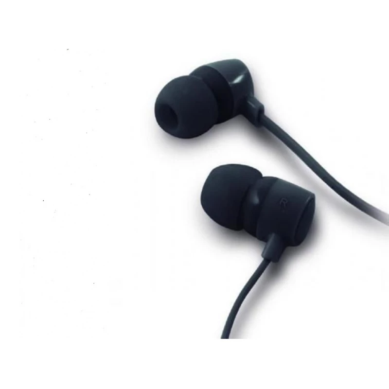 Casti cu fir KSIX CONTACT  GO&PLAY SMALL 2 EARPHONES WITH MIC - BLACK