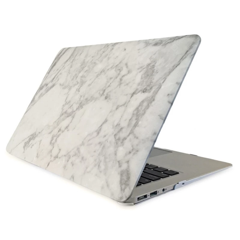 Плёнка защитная декоративная HELMET HARDSHELL FOR MACBOOK AIR 13" (2017),  MARBLE SILVER