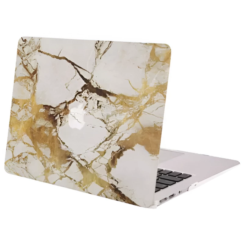 Плёнка защитная декоративная HELMET HARDSHELL FOR MACBOOK PRO 13" (2016/2017),  MARBLE GOLD