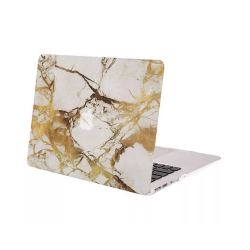 Pelicula protectoare decorativa HELMET HARDSHELL FOR MACBOOK PRO 15" (2016/2017),  MARBLE GOLD