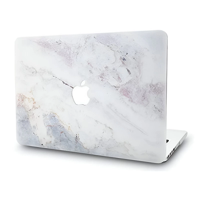Pelicula protectoare decorativa HELMET HARDSHELL FOR MACBOOK PRO 15" (2016/2017),  MARBLE GREY