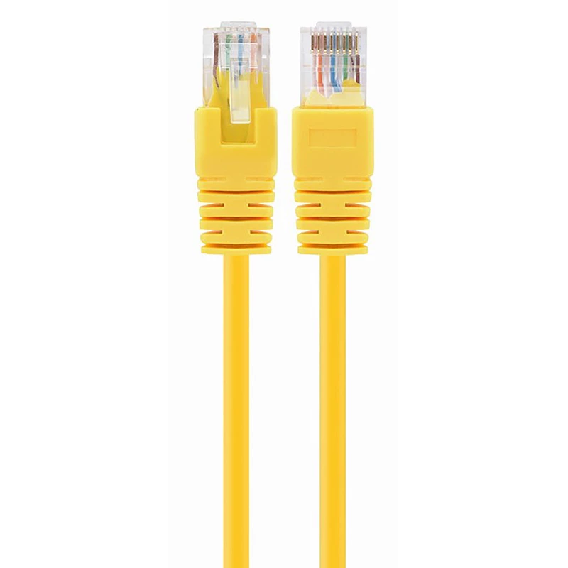 Патчкорд GEMBIRD PP12-3M/Y,  CAT.5E, UTP, 3m