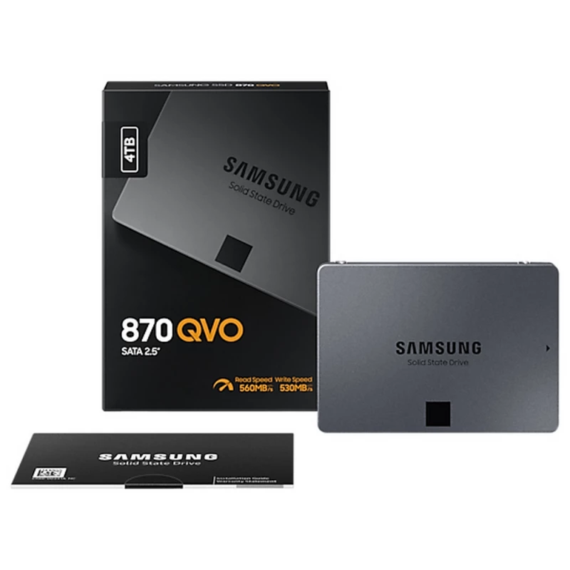 SSD Samsung 870 QVO MZ-77Q8T0BW, 2.5 8.0TB, 4bit MLC