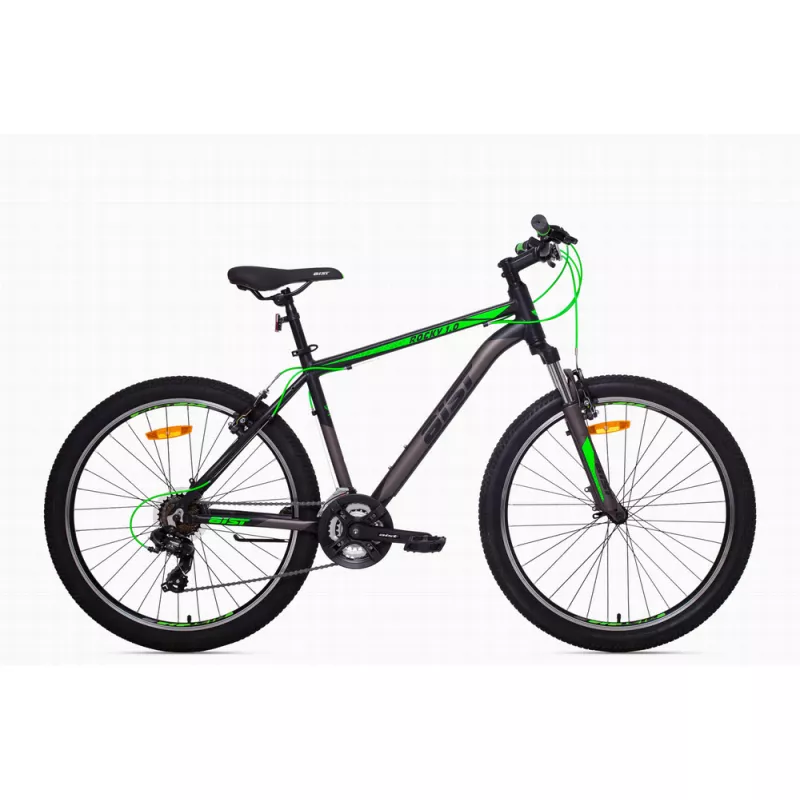 Bicicleta AIST ROCKY 1.0, 26'',  Adolescent,  21 viteze,  Negru combinat