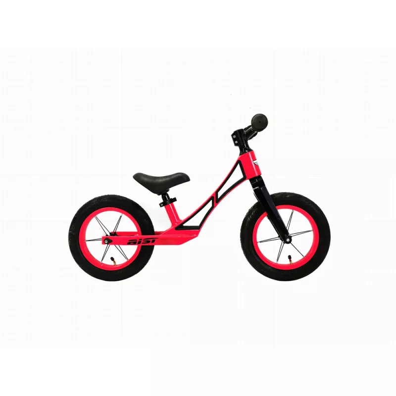 Bicicleta AIST БЕГОВЕЛ MAGIC, 12",  Bicicleta fara pedale,  Rosu,  Negru