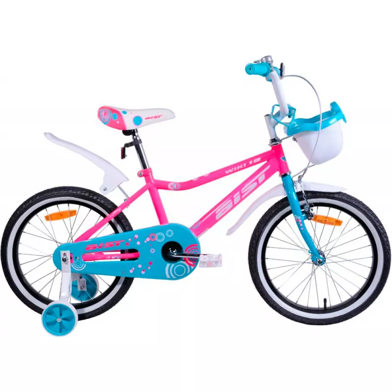 Bicicleta AIST WIKI 18 (FETE), 18",  Junior,  1 viteza,  Roz