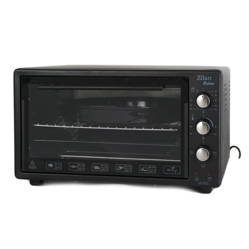 Cuptor electric Zilan ZLN3130 HELSON (3512), 1700 W,  45 l,  Timer mecanic,  Negru
