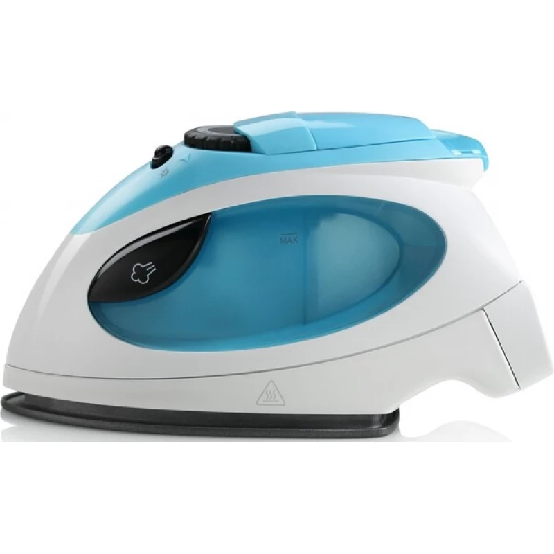 Утюг GORENJE SIH1100TBT, Подошва керамика,  1100 Вт,  Паровой удар 140 г, мин,  70 мл,  Белый, Синий