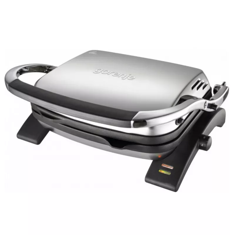 Gratar electric GORENJE KR1800EPRO, Inchis,  1800 W,  4 moduri,  Inox, 32 x 24