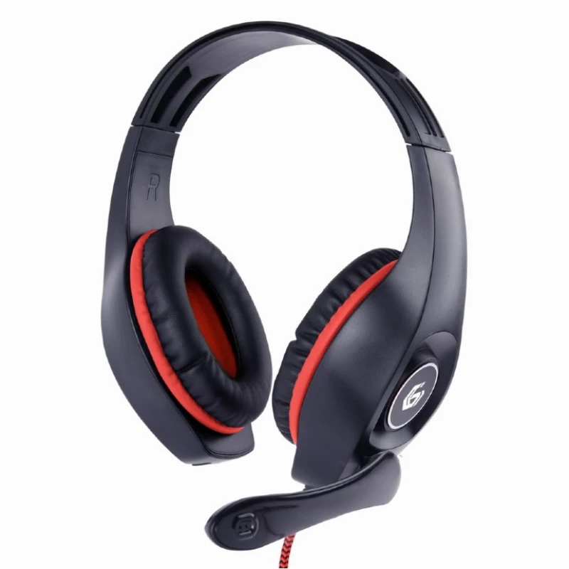 Gaming Casti GEMBIRD GHS-05-R Black/Red