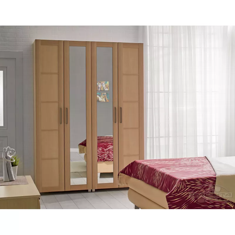 Шкаф Ambianta INTER-3 Кремона, ЛДСП,  Кремона,, 160 x 52.5 x 224