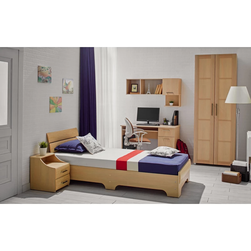 Кровать Ambianta INTER-STAR, Односпальная,  Кремона, 90 x 200