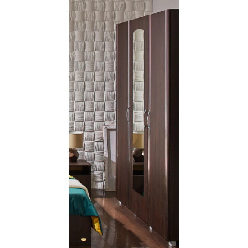 Шкаф Ambianta Inter, ЛДСП, Сонома тёмный, 199.7 x 52 x 155