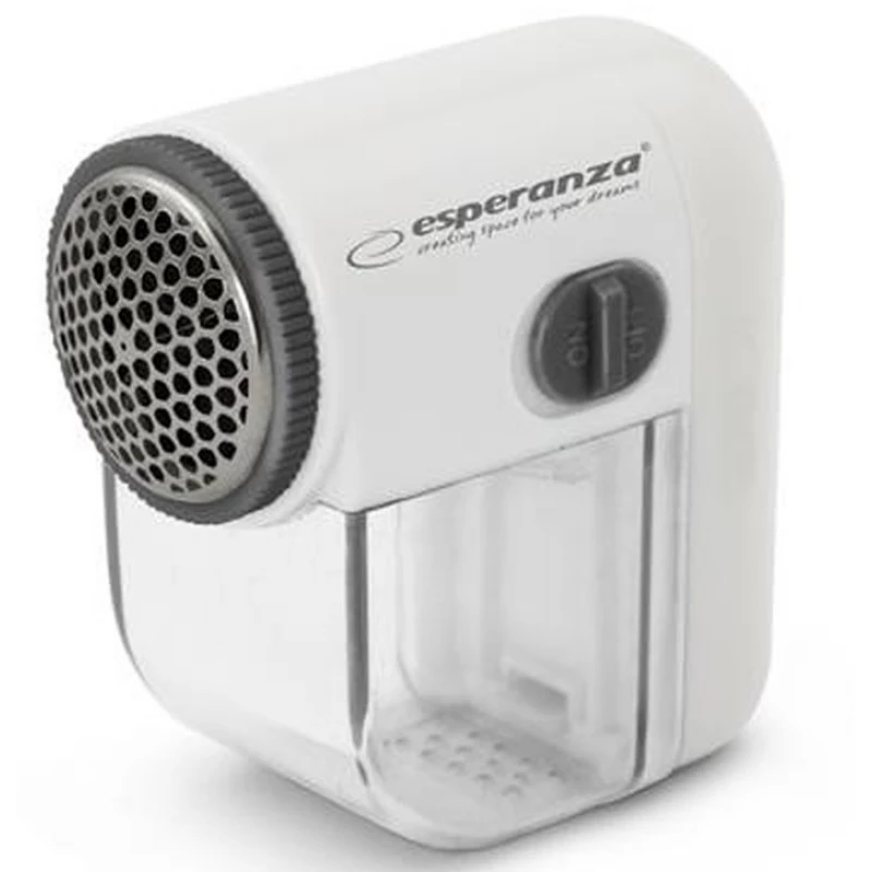 Aparat pentru curatarea tricotajului ESPERANZA CUDDLY ECS003E WHITE/GREY, 2xAA,  Plastic