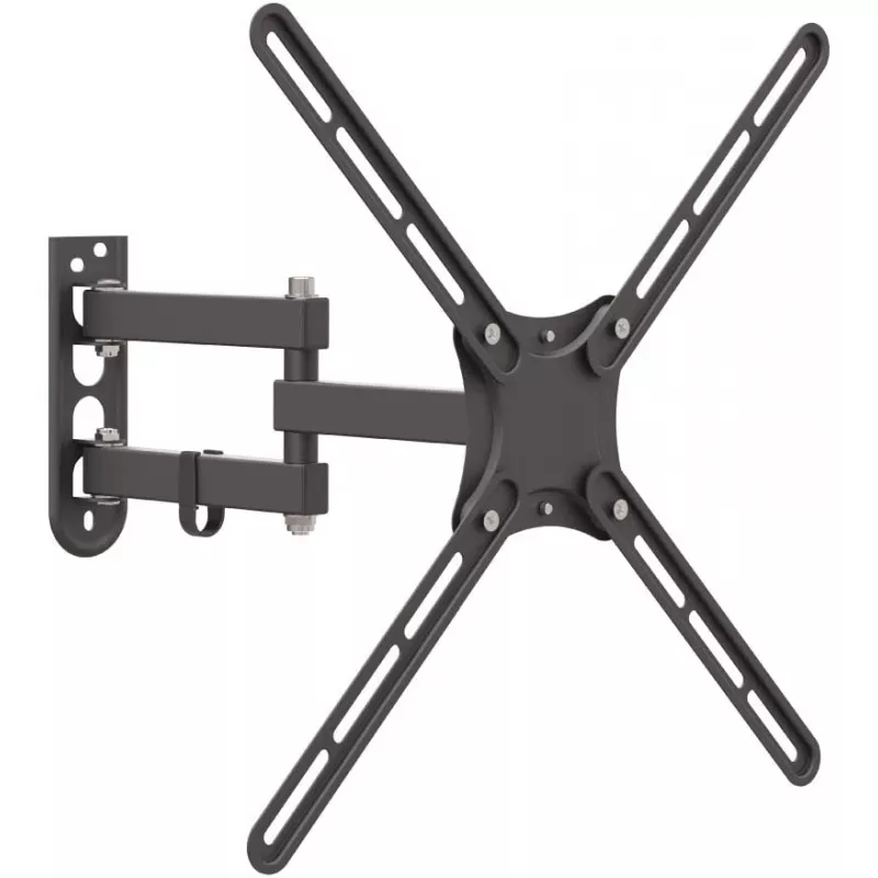 Настенное крепление BARKAN E3433, 13"-65",  -5°,  +15°,  400x400,  36.2 кг,  Чёрный