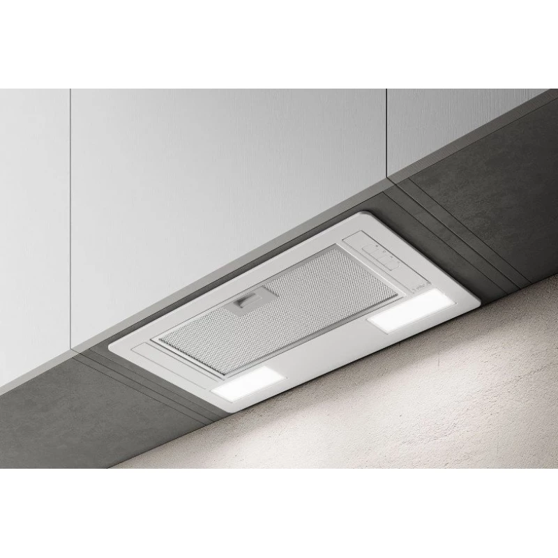 Вытяжка Elica ERA C WH/A/52, 700 м³/ч, 1 двигатель, 53.5 см, Жироулавливающий алюминиевый фильтр, Белый
