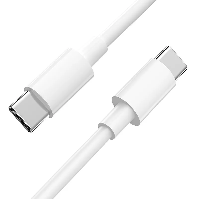 Кабель Hoco X51 High-power 100W charging data cable Type-C to Type-C, L=1M White