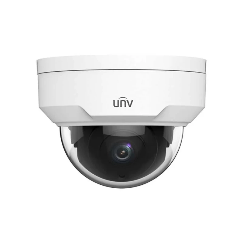 Camera IP UNV IPC325LR3-VSPF28-D, 5Mp, 1, 2.7" CMOS, Fixed lens 2.8mm, IR up to 30m, ICR, 2592x1944 20fps, Ultra 265, H.264, MJPEG, Dual streams, DWDR, IP67&IK10, HLC, car-grade LED, 2-Axis, DC12V, PoE