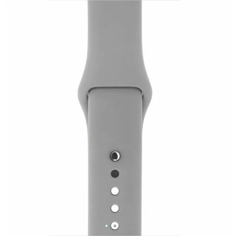 Ремешок браслет для часов HELMET SILICON APPLE WATCH STRAP 42/44 M/L GRAY
