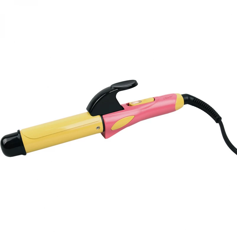 Ondulator Maestro MR-272, 30 W,  1 setare,  25 mm,  Acoperire ceramica,  Roz,  Galben