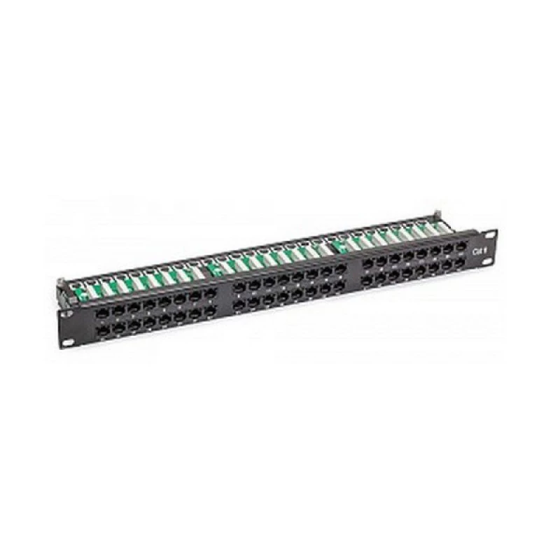 Patch panel OEM 48 ports UTP Cat.5e patch panel,  1U,  19"  Dual IDC APC610138