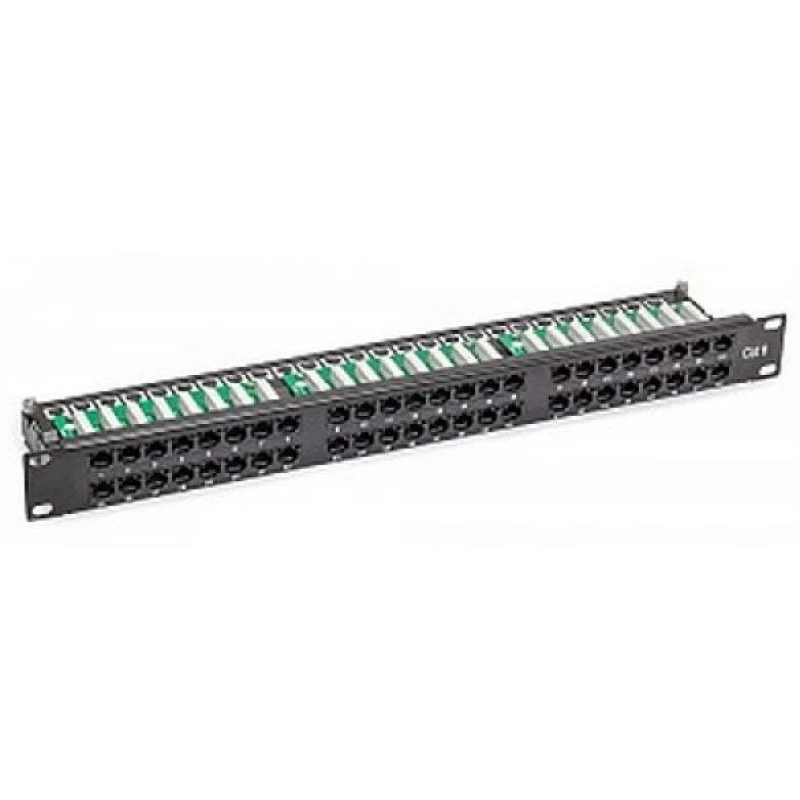 Patch panel OEM 48 ports UTP Cat.6 patch panel,  1U,  19"  Dual IDC APC610139
