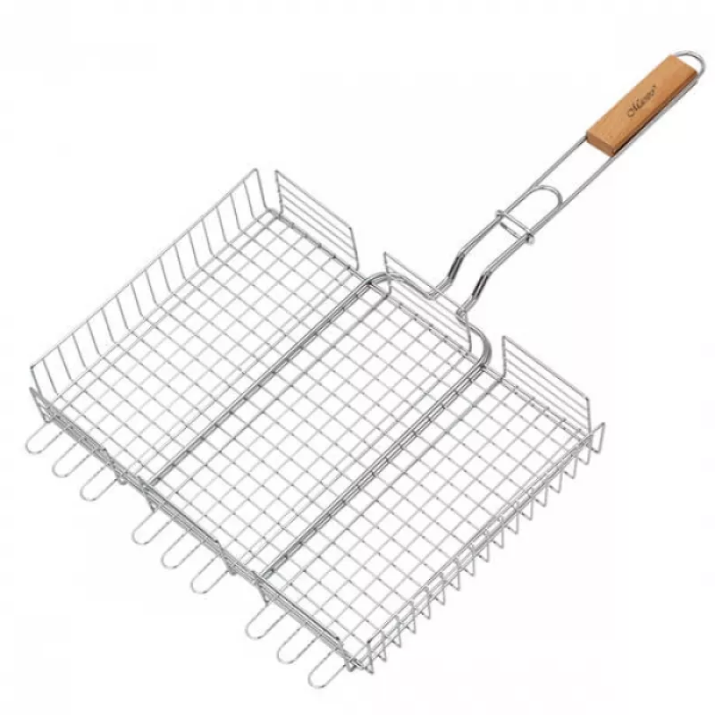 Grila pentru Barbeq Maestro Mr-1003, Inox,  40 x 30 cm