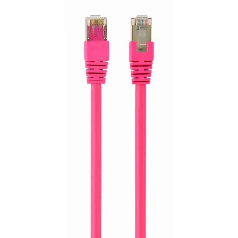 Патчкорд Cablexpert PP6-1M/RO, Cat.6, FTP,  1m,  Pink