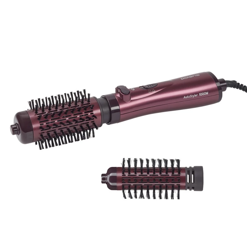 Плойка POLARIS PHS1020RK, Violet, 1000 Вт,  2 скорости,  3 режима,  2 насадки,  Фиолетовый