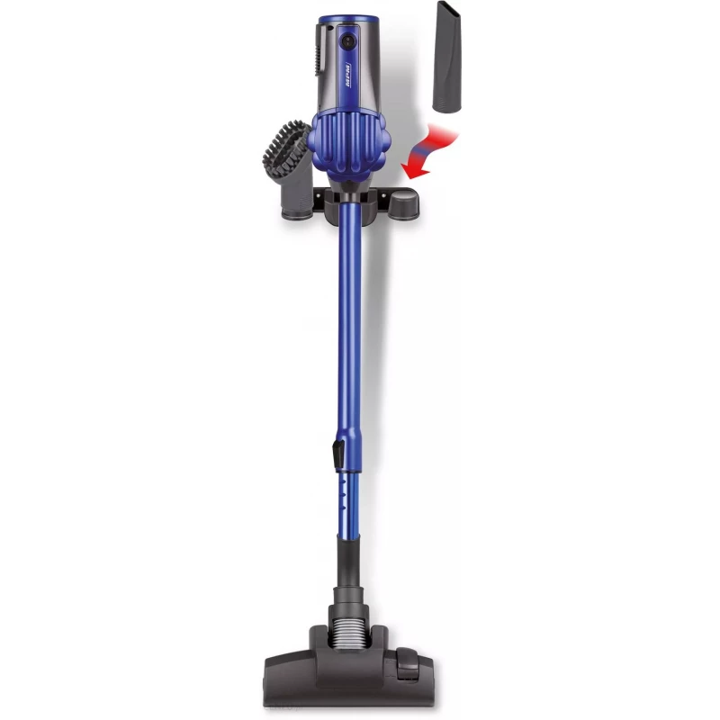 Aspirator MPM MOD-34, 600 W,  0.7 l,  Filtru HEPA,  80 dB,  Albastru,  Negru