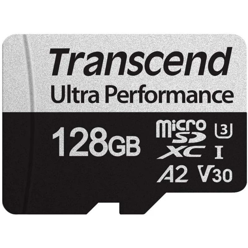 Card de memorie TRANSCEND TS128GUSD340S, MicroSD 128GB, Class 10,  UHS-I (U3),  SD adapter