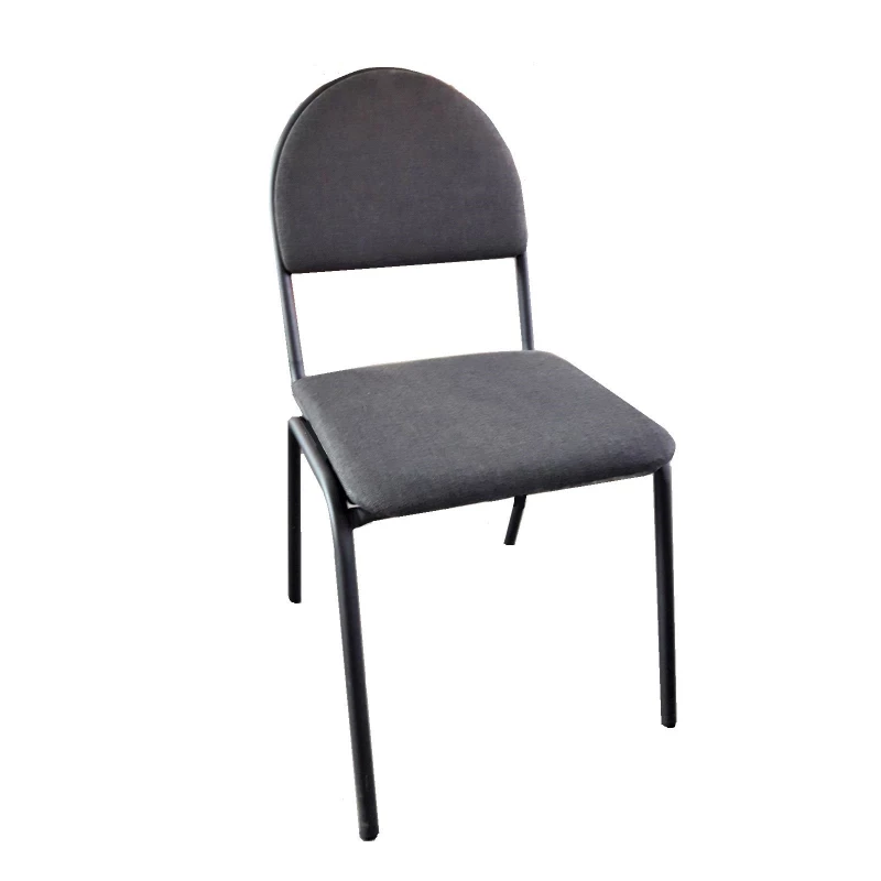 Scaun Nowy Styl SEVEN LUX C-38, Metal,  Stofa,  Negru,, 85 x 47.7 x 52.5