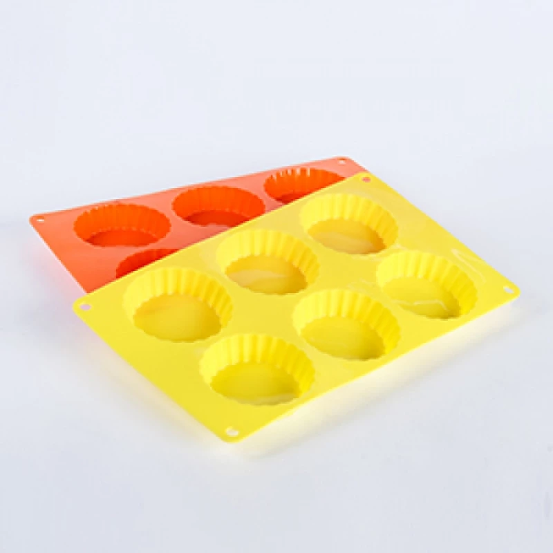 Tava de copt Maestro MR-1597, 29 x17 x 2 cm,  Silicon,  Galben,  Portocaliu