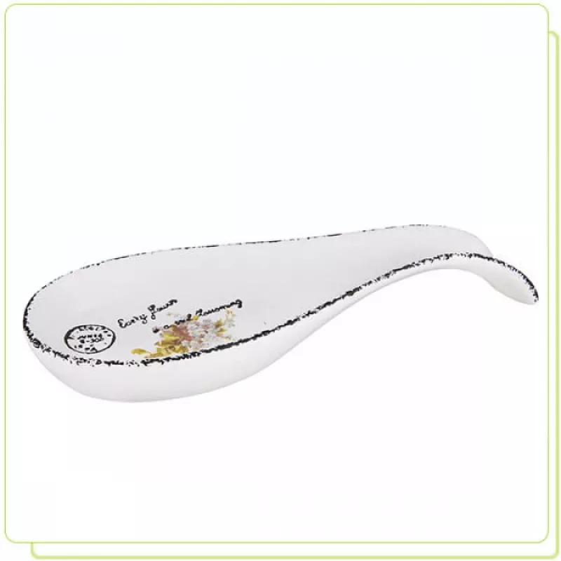 Подставка для столовых приборов Maestro MR-20049-46, Керамика,  Белый с рисунком