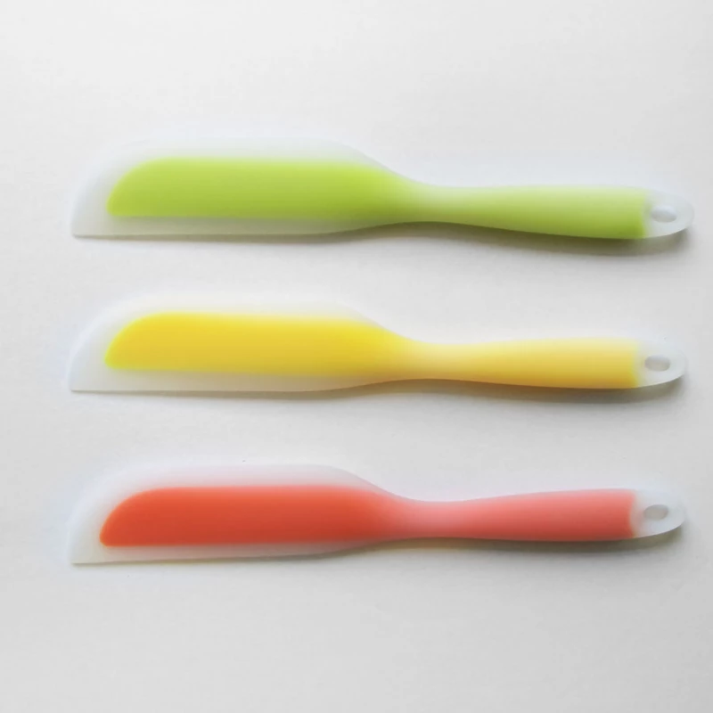 Spatula Maestro Mr - 1180, 27 x 4 x 1.5 cm,  Silicon,  Rosu,  Galben,  Verde