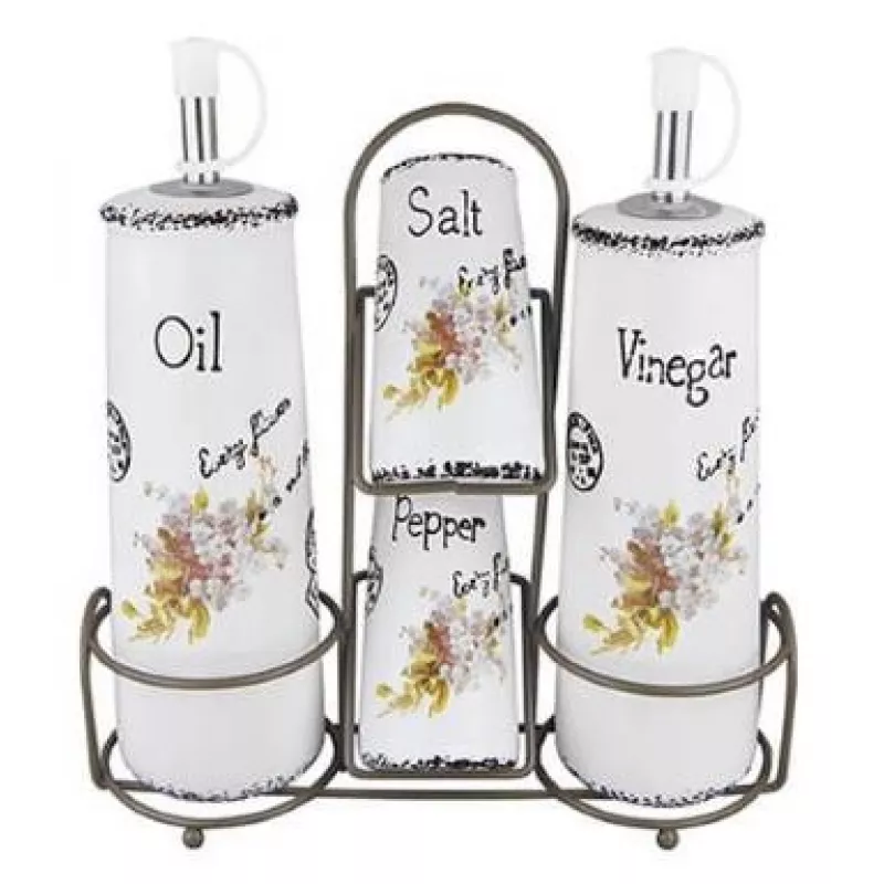 Set pentru condimente Maestro MR-20049-04S, 4 piese in set,  Ceramica